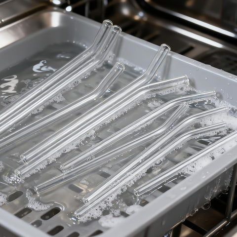 Yomarket cleaning brushes for thorough interior straw cleaning