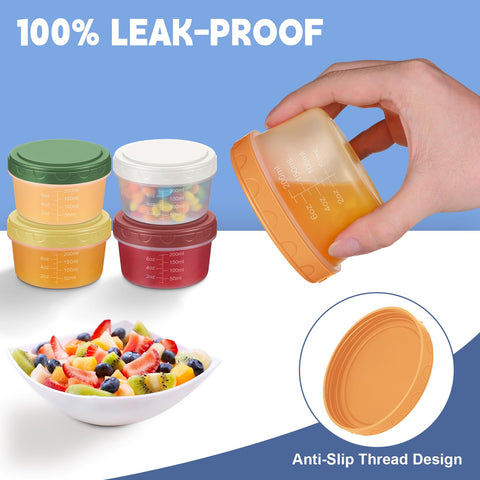 Yomarket microwave and freezer safe containers designed for flexible meal prep.