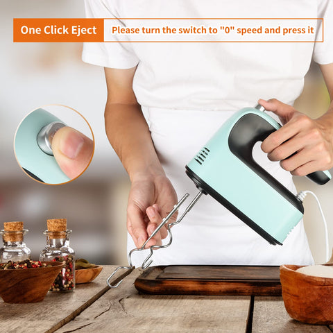 Yomelo dough hooks to knead dough with less effort