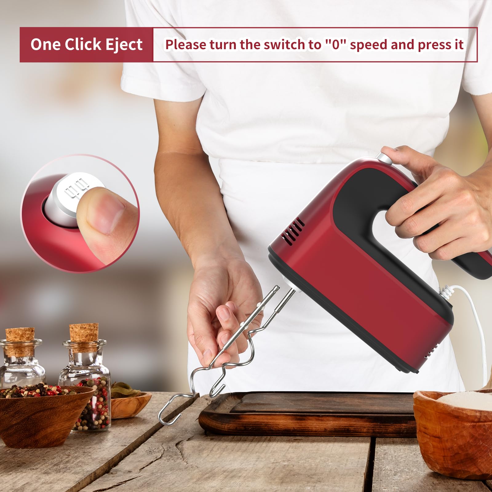 Yomelo soft-start control panel reduces splatter when starting