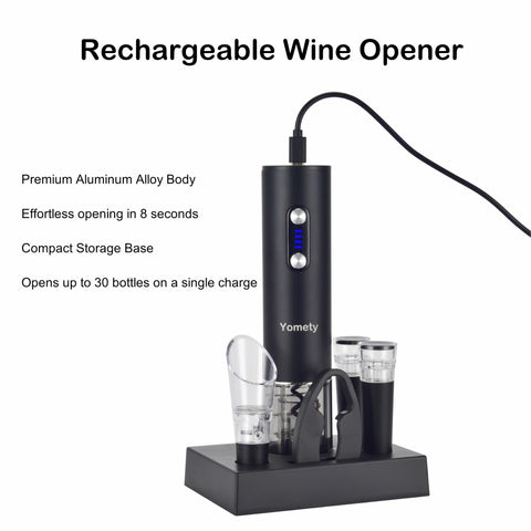 Yomety vacuum wine stoppers preserving freshness after opening