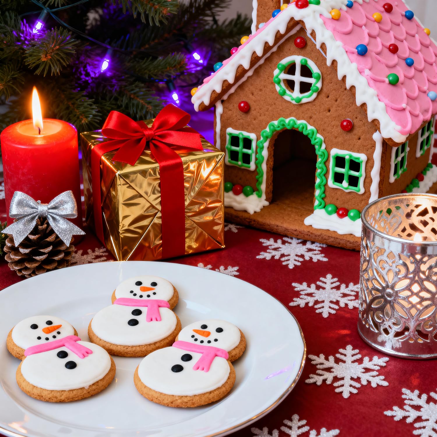 YomiFamily chimney cutter adds cozy rooftop detail to gingerbread houses