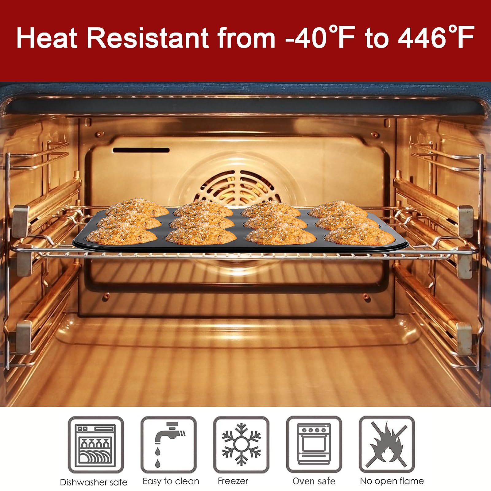 Yomvzake english muffin style results with round 3-inch cavities.