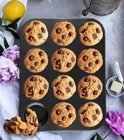 Yomvzake moon pie and whoopie pies using muffin top pans.