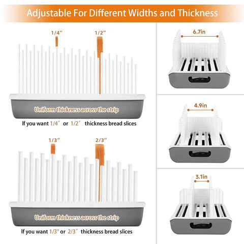 Two thickness rails offering 1/2, 1/3, and 1/4 inch options with YONGAIJIA