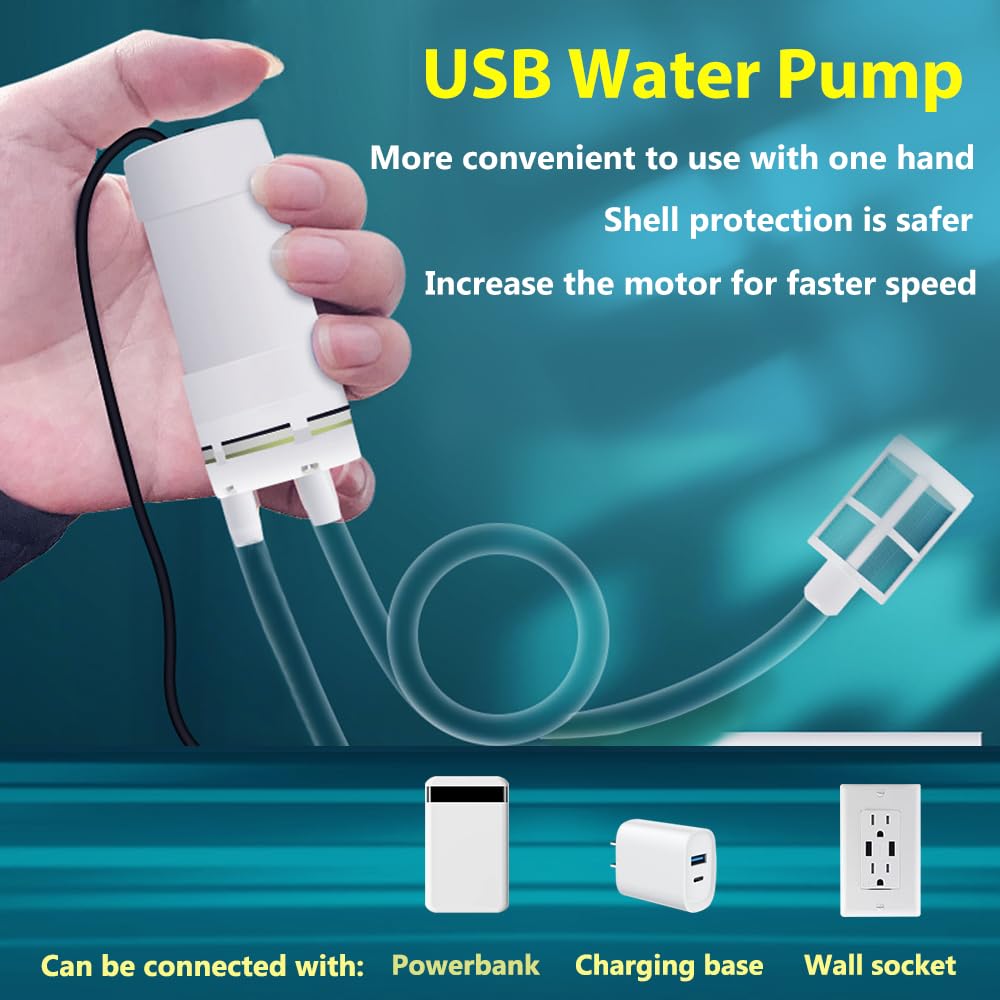 Yonhamph USB 5V power for convenient on-the-go operation
