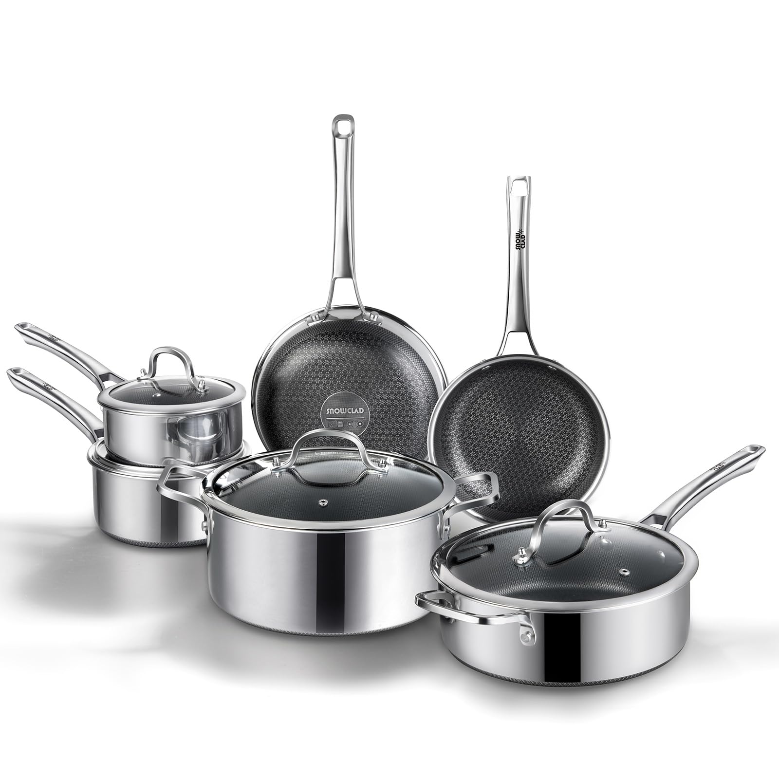 Yonida SnowFlake surface pan for easy release and even heating