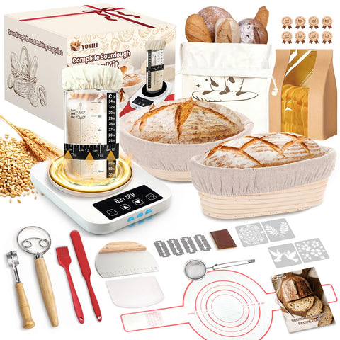 Yonill sourdough starter warmer for precise fermentation and consistent dough