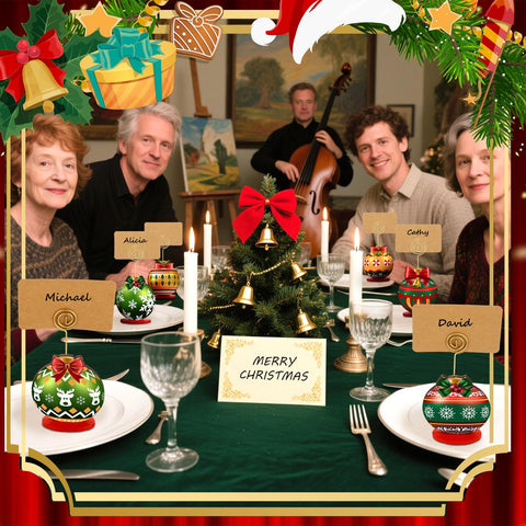 Yookeer wood table number holder for organized seating