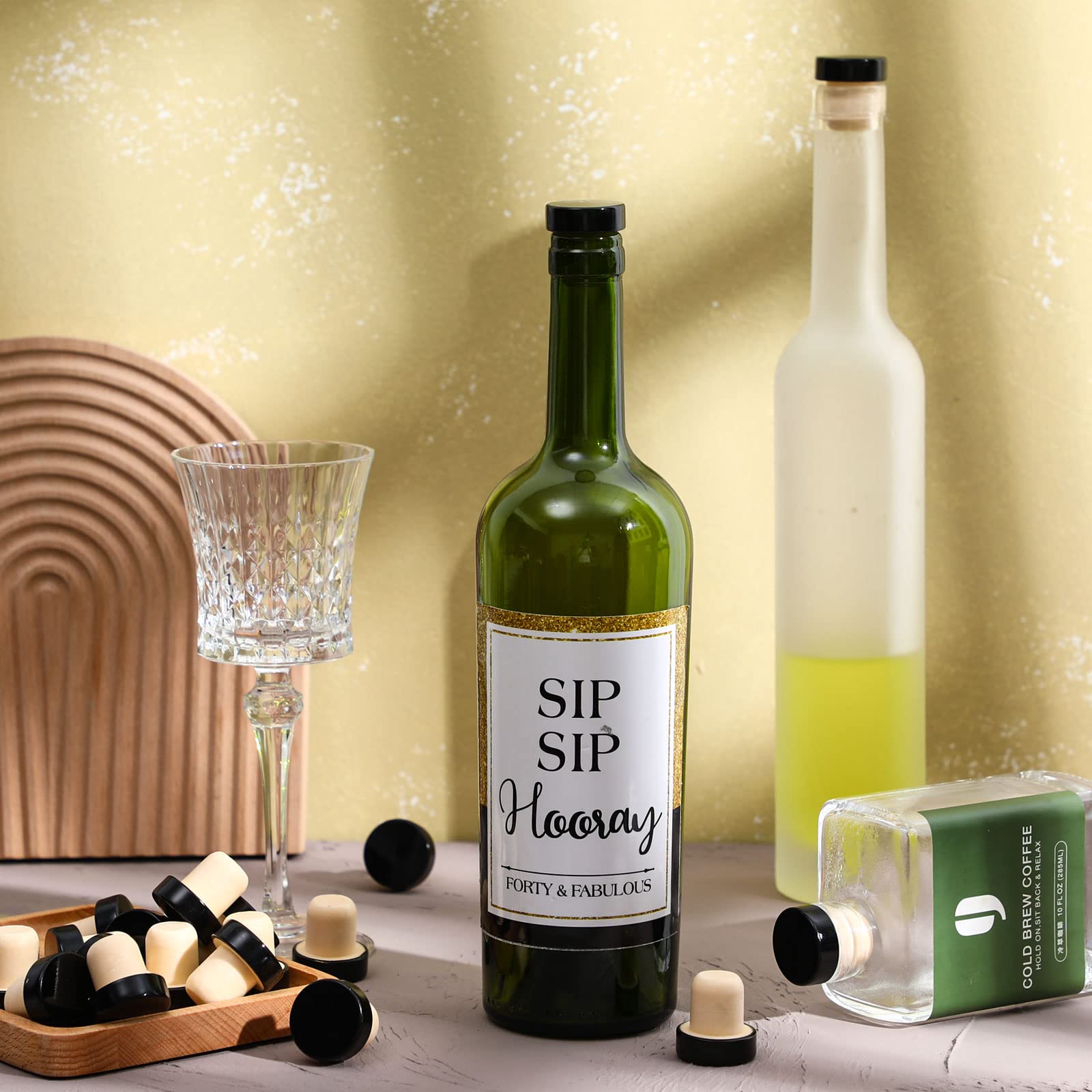 Yookeer stopper fits 375–750 ml bottles for versatile wine and beverage sealing.