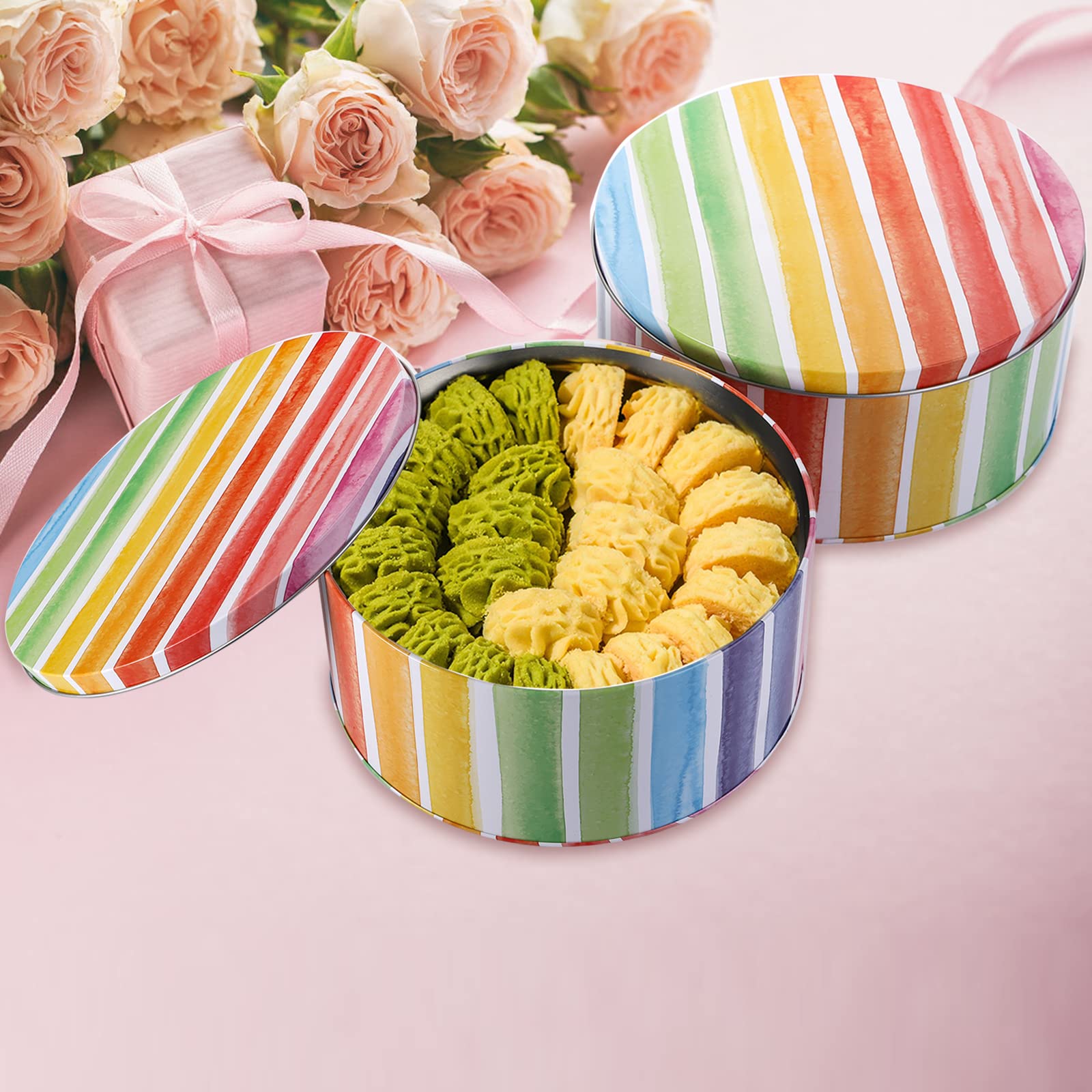 Yopay Easter and special occasions cookie tins for seasonal gifting
