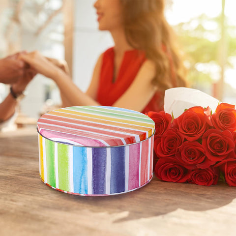 Yopay food storage tins for sweets, nuts, and other treats