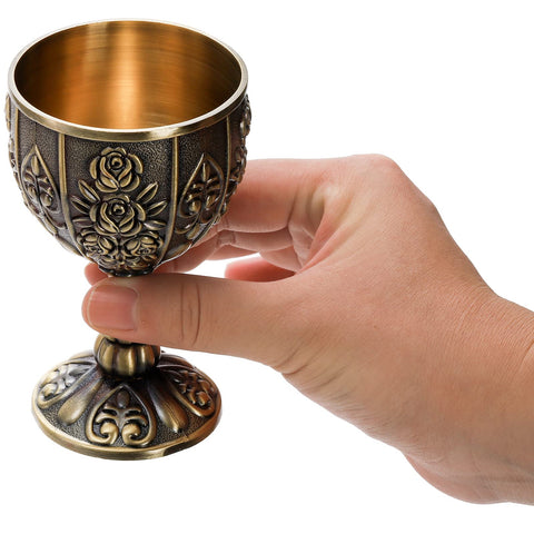 Yopay goblet chalice with hygienic interior designed for easy cleaning