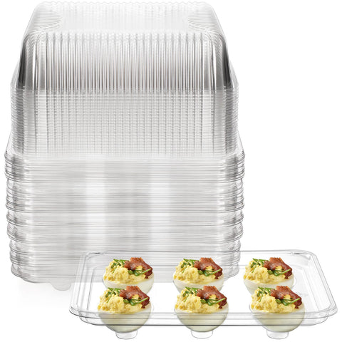 Yopay party-ready trays for appetizers and dips.