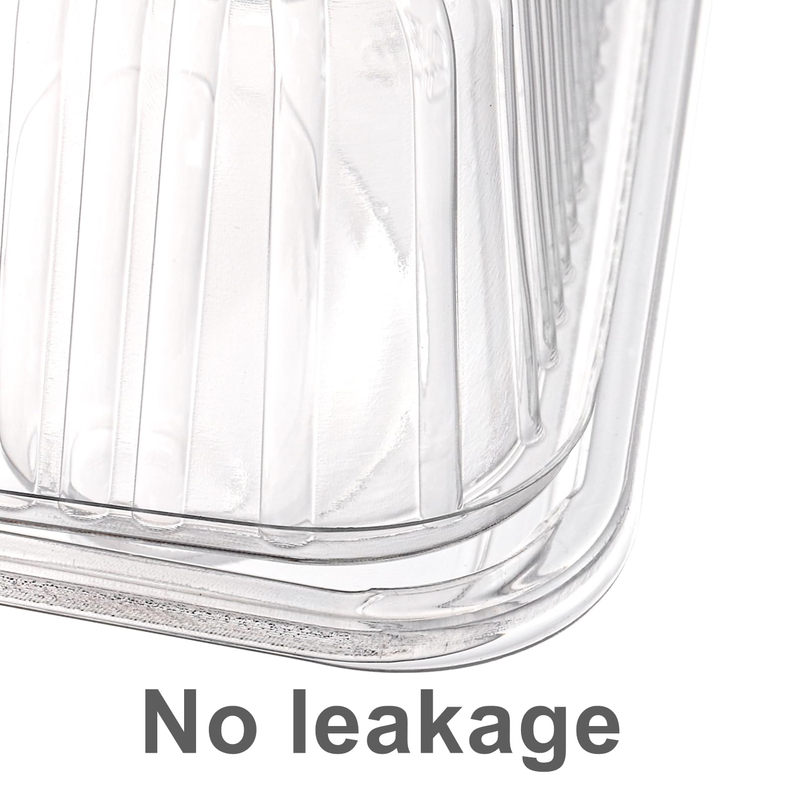 Yopay stackable trays save fridge space during gatherings.