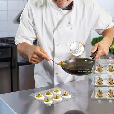 Yopay travel-friendly egg tray for picnics and events.