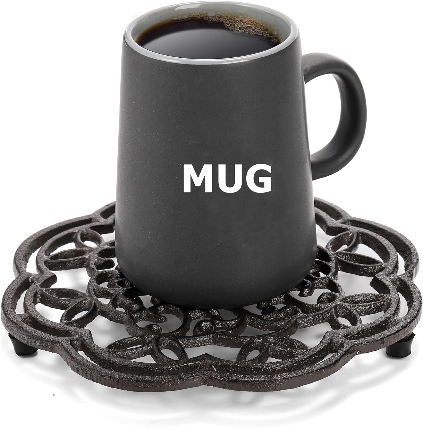 Yopay vintage-design trivet enhances farmhouse kitchen decor