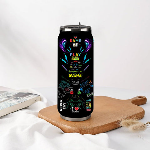 YOPIGOT Gamer Tumbler solid 304 stainless steel for durability