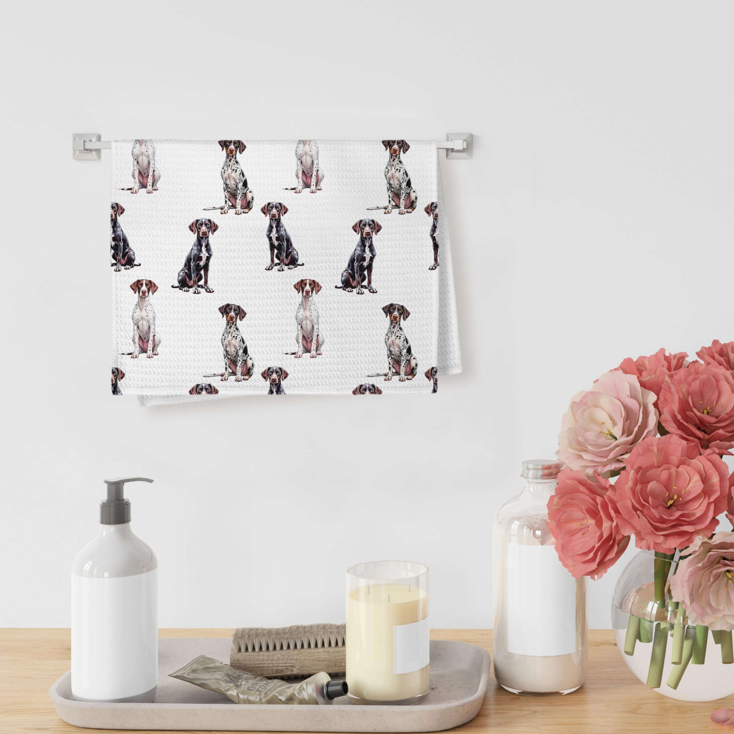 Yorhifa dish towel in use on countertop for quick cleanup