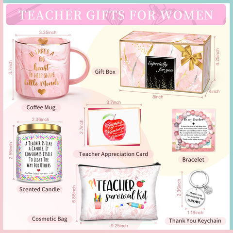 Yorktend lavender scented candle complements the mug with a calming aroma.