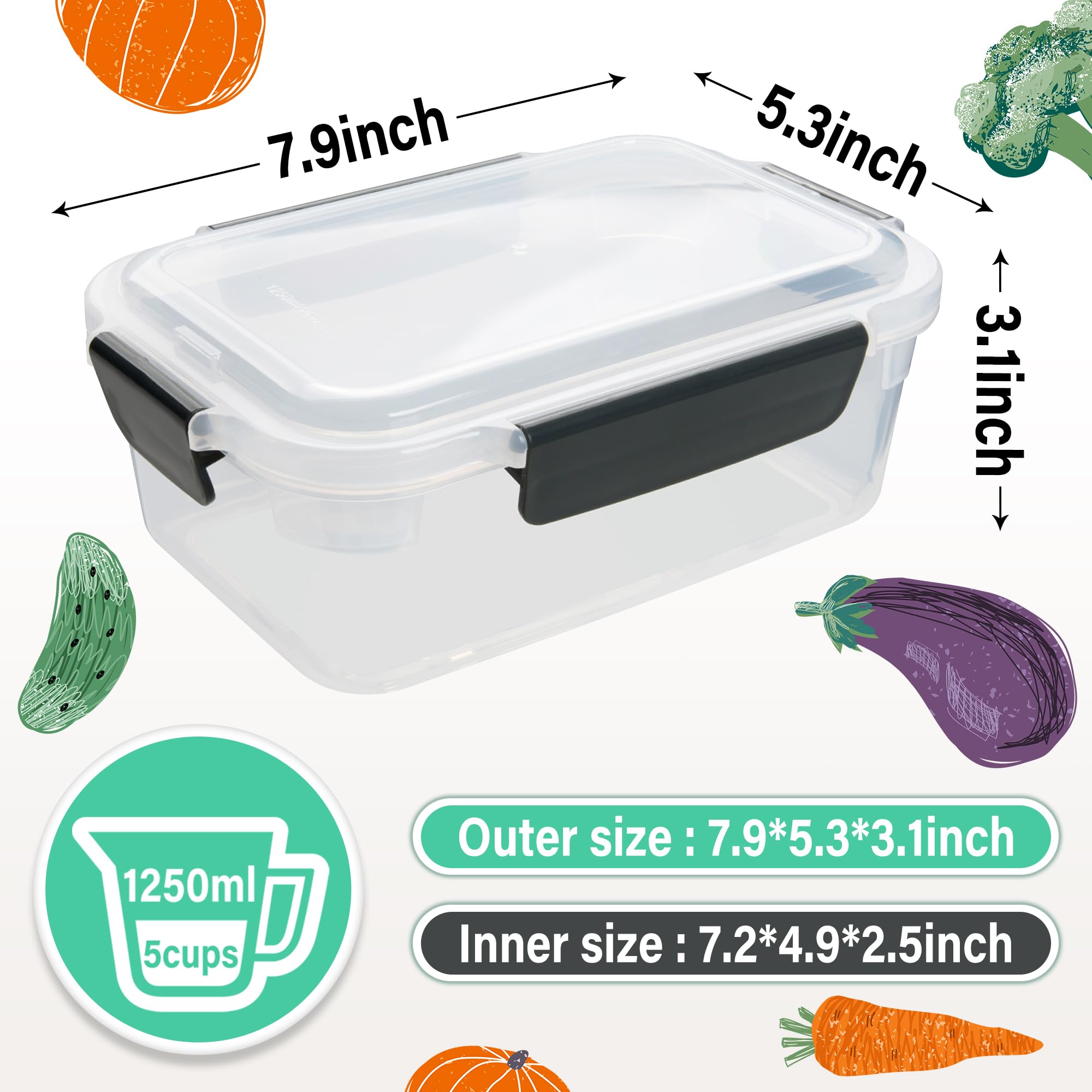 YORY microwave-safe container convenient for reheating lunches