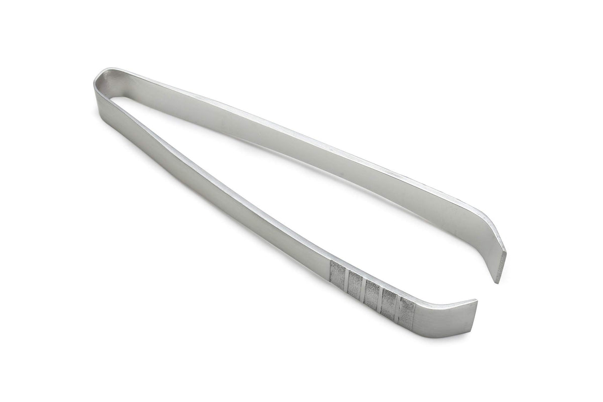 Yoshihiro non-slip fish bone tweezer front view for precise garnish placement