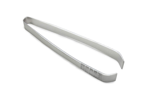 Yoshihiro non-slip fish bone tweezer front view for precise garnish placement