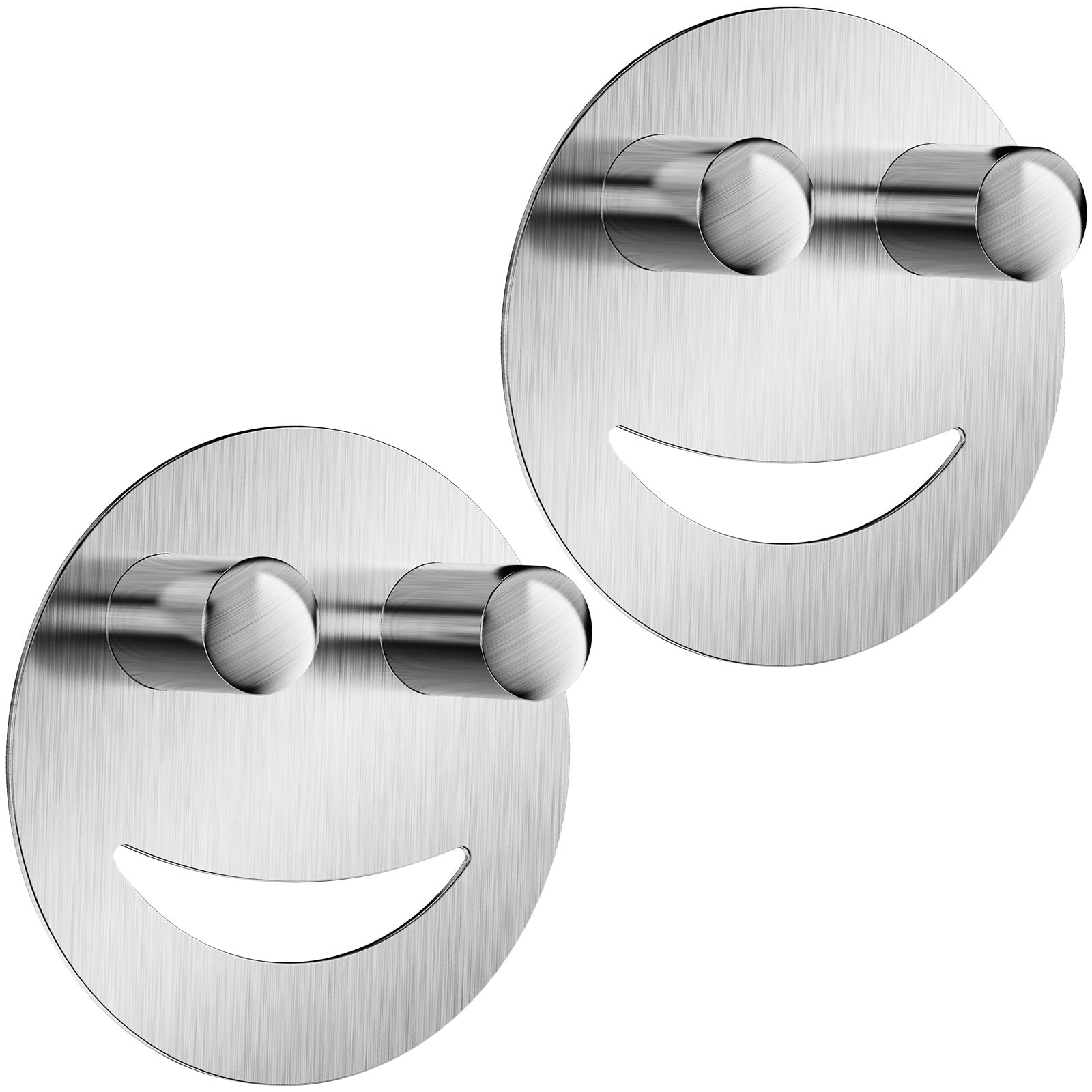 Yoshiky smiley sponge holder with suction cup stays secure on smooth surfaces.