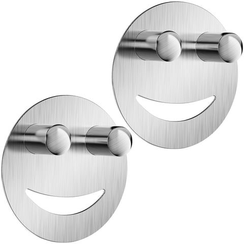 Yoshiky smiley sponge holder with suction cup stays secure on smooth surfaces.