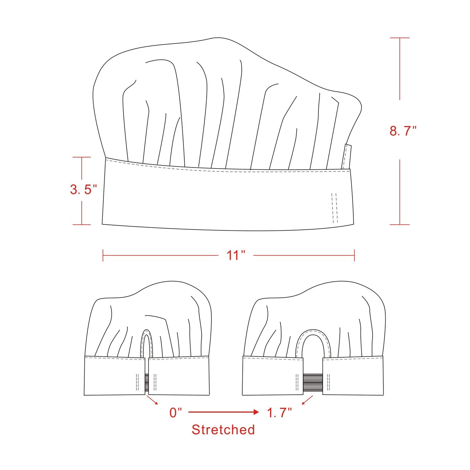 Yotache apron features two front pockets for tools or phone.