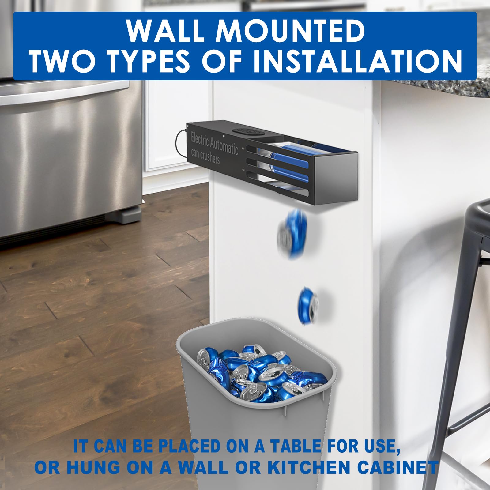YOTAN installation wall mount with two screws for quick setup.