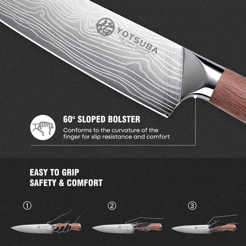 YOTSUBA balanced design enhances control and comfort