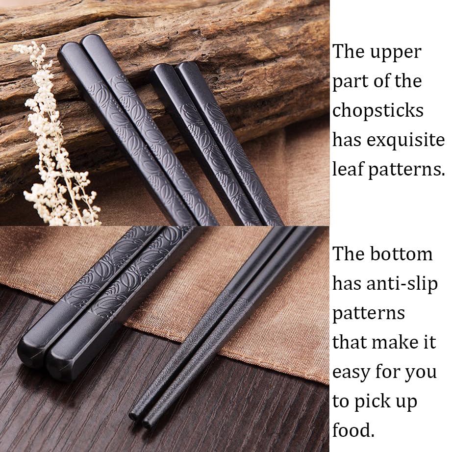 Youda chopsticks are dishwasher safe for quick cleanup after meals.