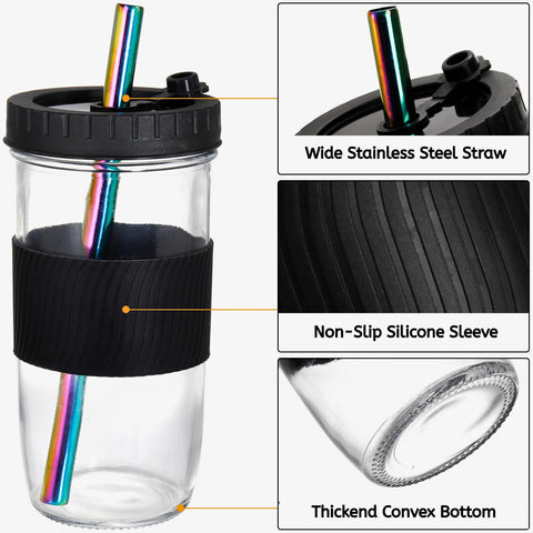 Youeon 24 oz capacity ideal for coffee, tea, and cold beverages