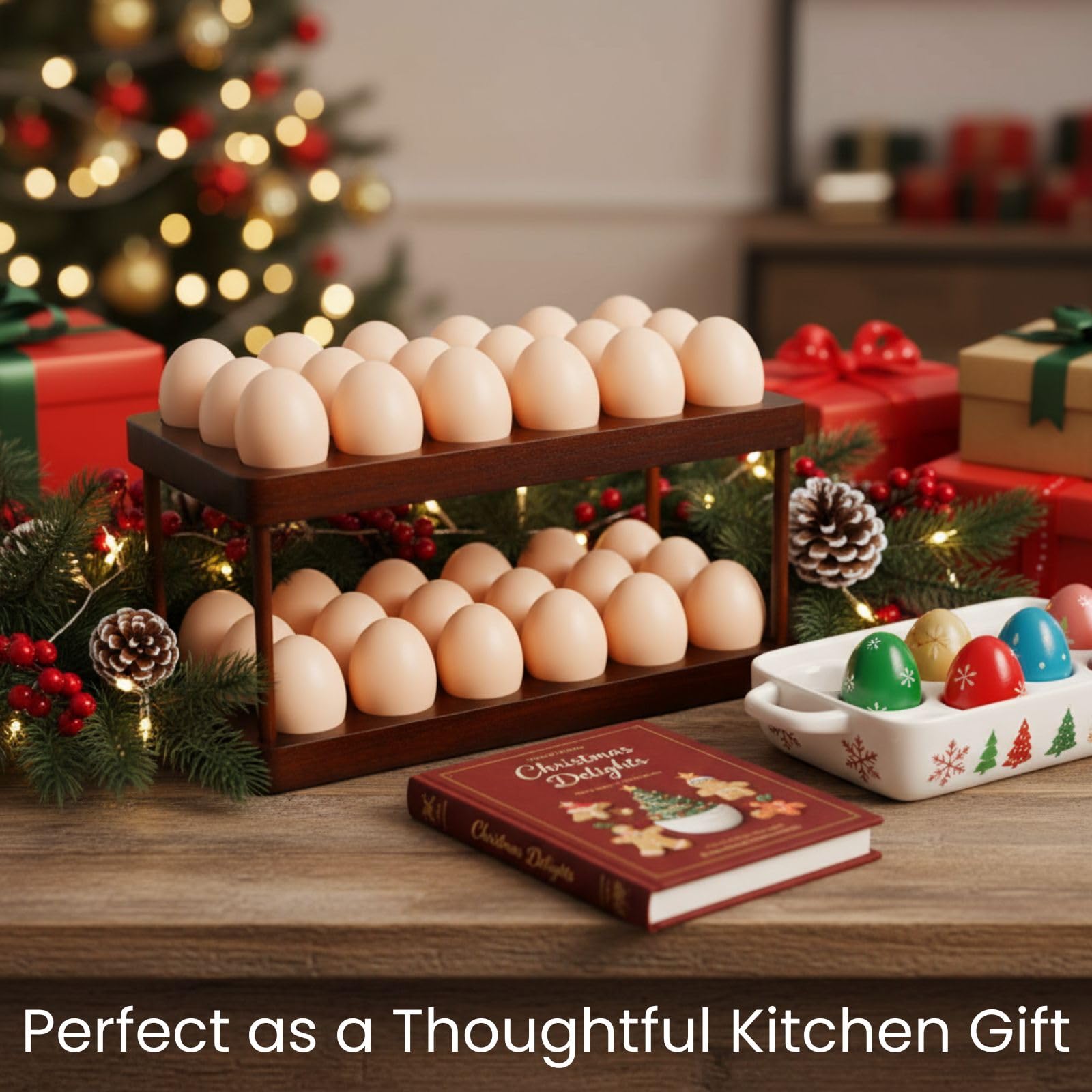 YOUEON fits fridge and countertop spaces for compact kitchens.