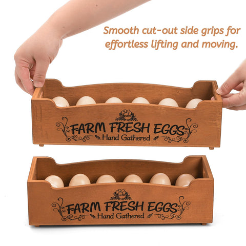 Youeon farmhouse pinewood finish adds warm rustic charm to kitchens.