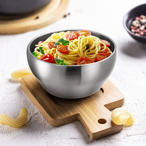 Youeon stackable design saves cabinet space in kitchens or cafes.