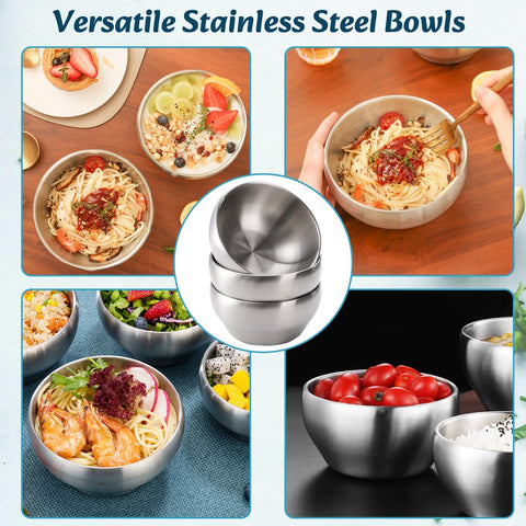 Youeon tapered-bottom bowls are easy to grip and stable.