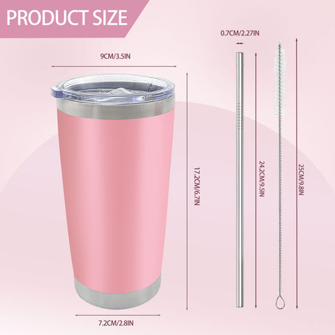 YOUKE OLA 20oz stainless steel tumbler with lid preserves temperature on the go