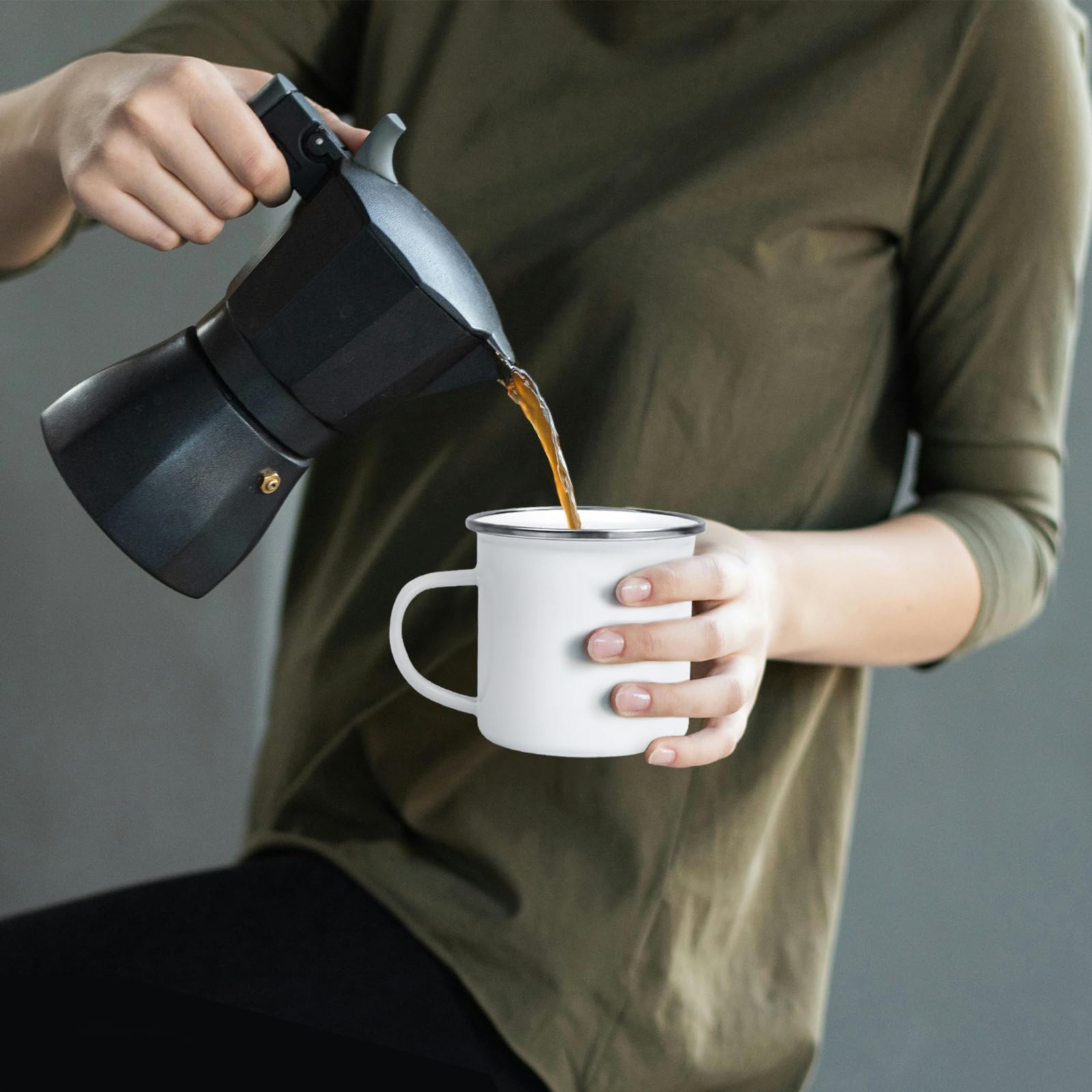 YOUKE OLA blank mug ideal for sublimation patterns and gifts.