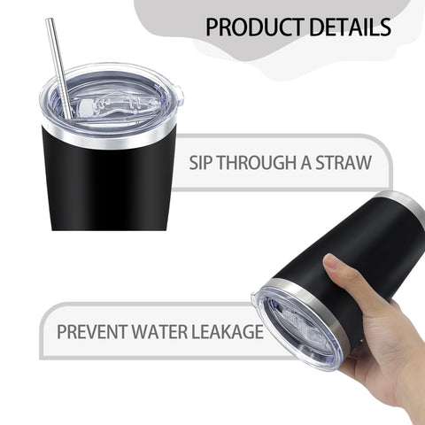 YOUKE OLA double-wall vacuum insulation keeps drinks hot or cold longer.