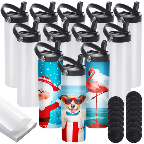 youke ola flat-edge tumbler for clean, crisp sublimation prints