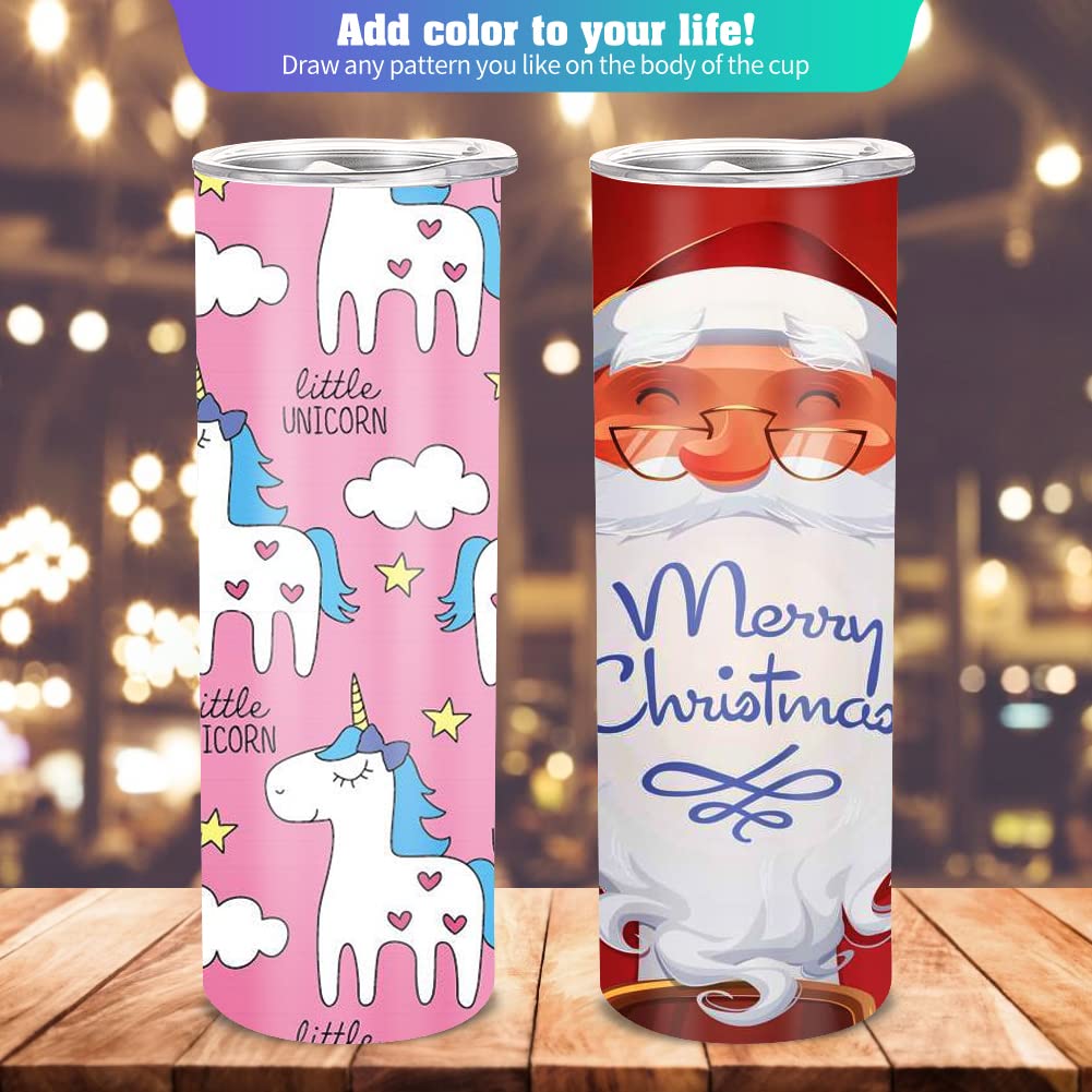 YOUKE OLA gift box set ships 16 tumblers with 16 straws for easy gifting