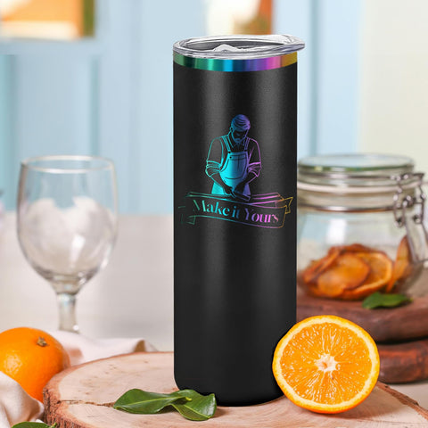 YOUKE OLA Laser engraving rainbow finish creates unique, personalized gifts.