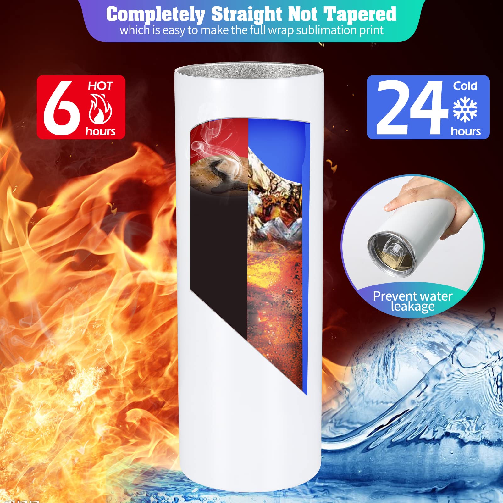 YOUKE OLA polymer sublimation coating supports vibrant designs on every cup