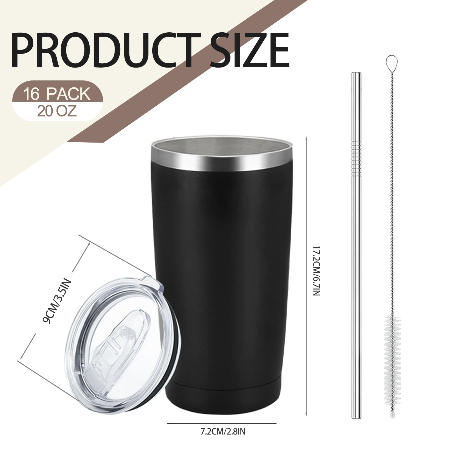 Powder-coated matte finish enhances grip on YOUKE OLA tumblers