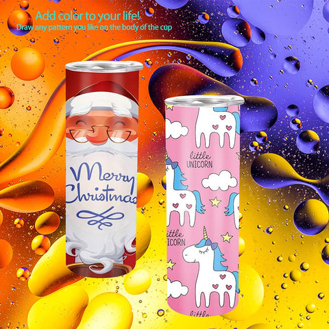 YOUKE OLA six-pack 20oz skinny tumblers ready for gifting