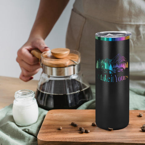 YOUKE OLA Stainless steel construction emphasizes durability and long-lasting insulation.