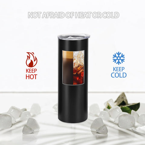 YOUKE OLA stainless steel straws included for convenient sipping.