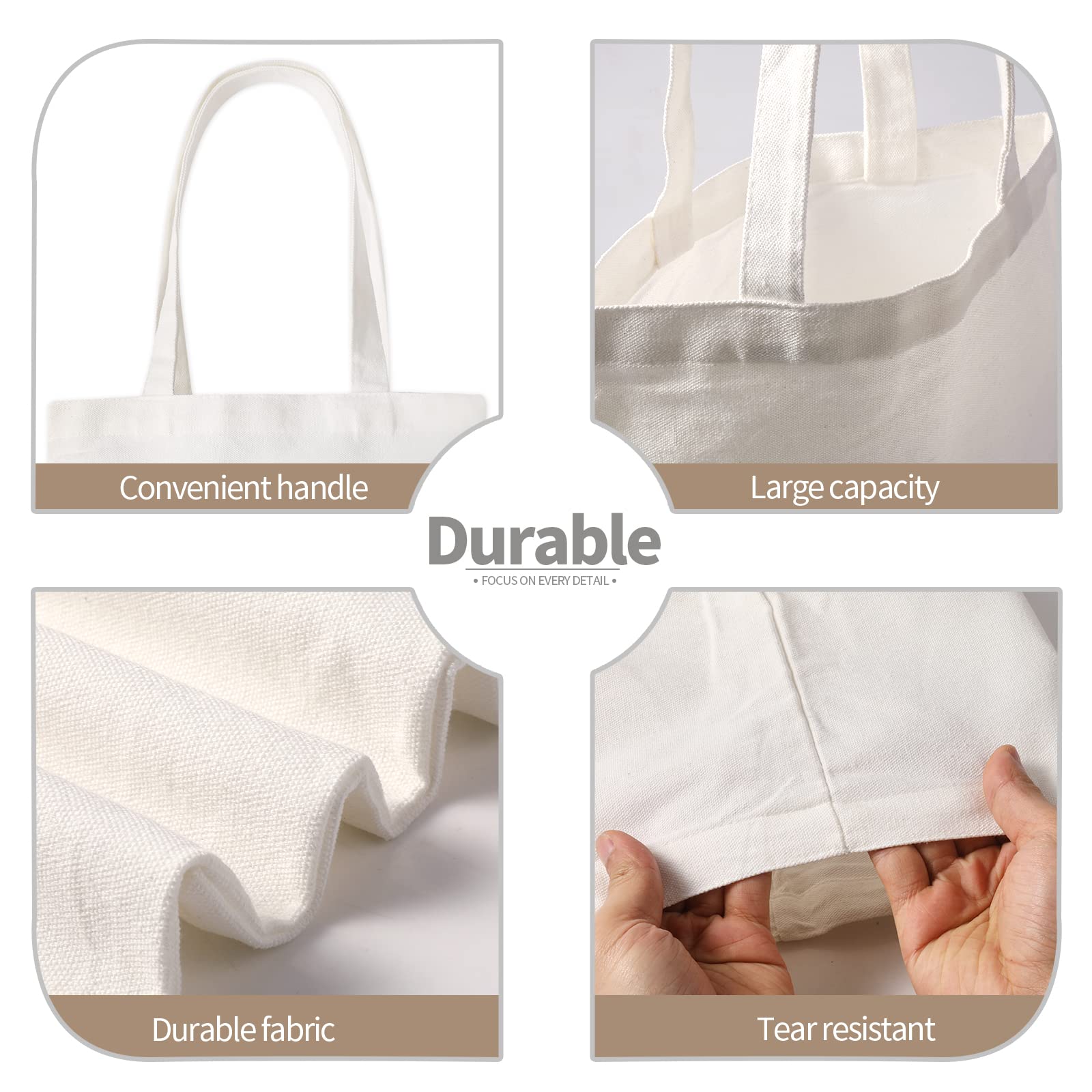 YOUKE OLA sublimation tote bag for vibrant DIY transfers